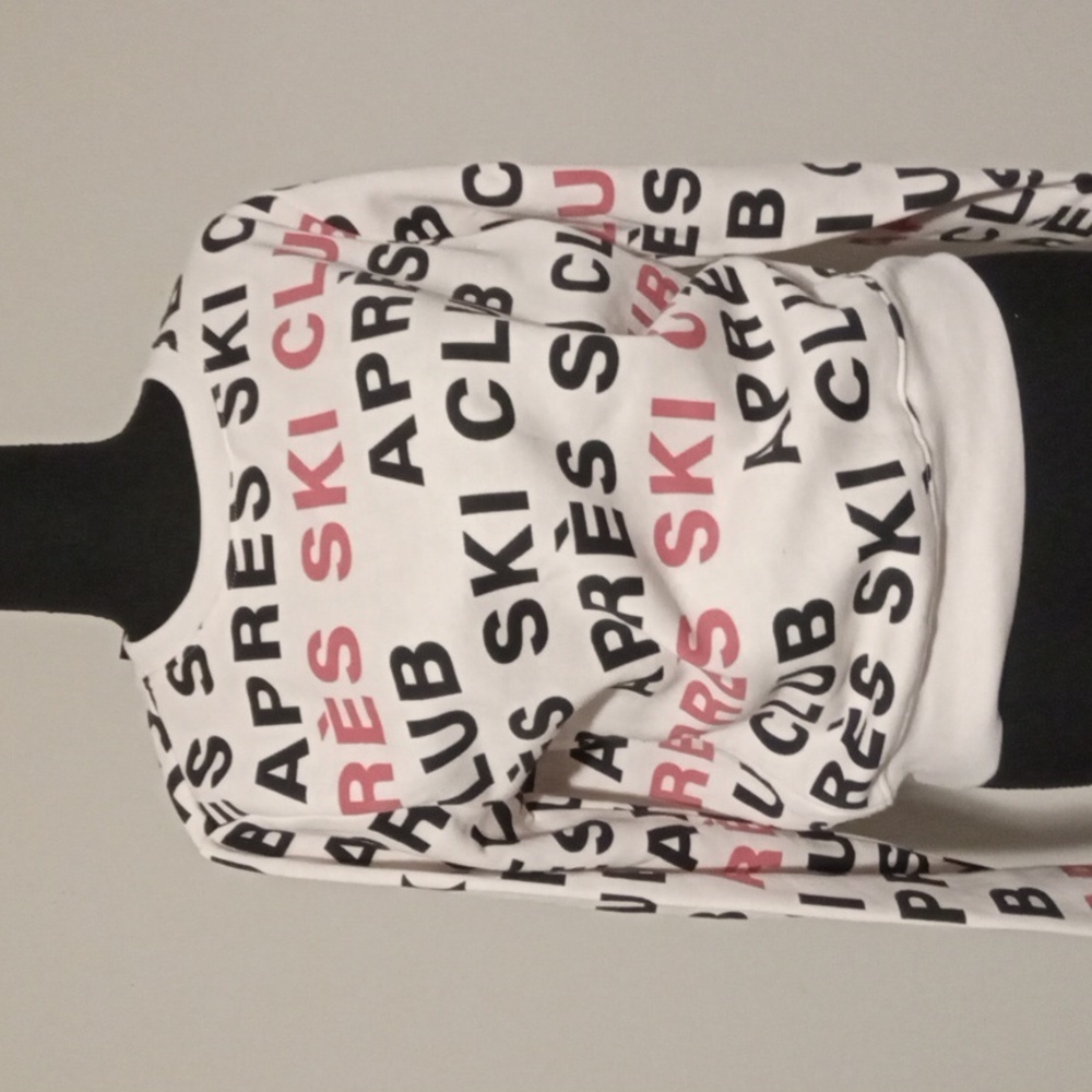 Chemistry Crew Neck Sweater with Black Red Lettering Sz M - Picture 2 of 3